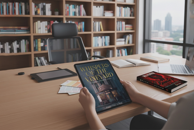 Printed books stacked on a table