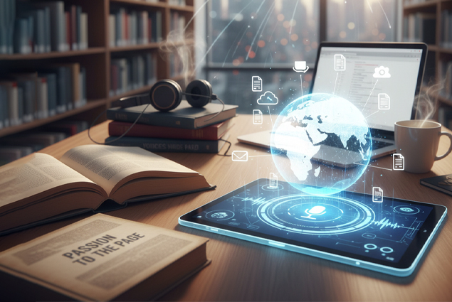 Person typing on a laptop